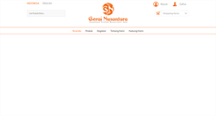 Desktop Screenshot of gerainusantara.com